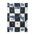 thumbnail image 6 of Yayeee Tablecloths for Rectangular Tables 54 x 54 inch Party Table Cover, Blue Cat Stars, 6 of 6