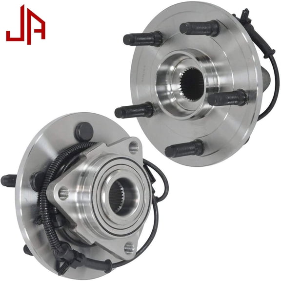 JADODE 515126 Front Wheel Bearing 5 Lugs Wheel Hub Bearing Assembly Replacement for 2009-2011 Dodge Ram 1500 Pickup, Ram 1500 Hub Bearing Heavy Duty OE Directly w/ABS 2pc