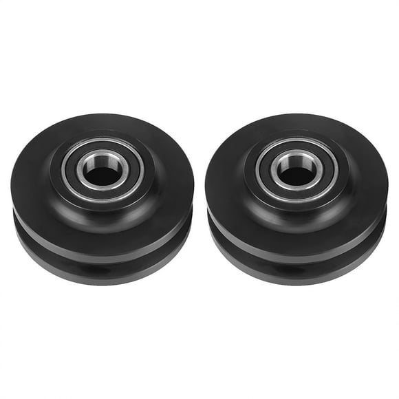 Door Pulley,2Pcs Sliding Barn Door Closet Hardware Roller Barn Door Wheel Custom Engineered