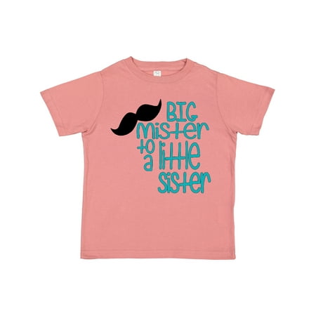 

Inktastic Big Mister to a Little Sister Gift Toddler Boy Girl T-Shirt