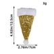 thumbnail image 2 of ShinYu Juego de 6 Cuchillos y Tenedores Navideños con Lentejuelas, Mini Sombrero Navideño, Cuchillo y Tenedor, Decoración de Escritorio, Adornos Navideños., 2 of 3