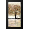thumbnail image 2 of Charest, Doris 14x24 Black Modern Framed Museum Art Print Titled - Serene Forest 2, 2 of 5