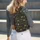 thumbnail image 5 of Disketp Bee print Canvas Backpack Lightweight Travel Daypack Student Rucksack Laptop Backpack-, 5 of 5