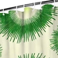 thumbnail image 3 of Green Tie Dye Sunburst Pattern Shower Curtain 36"x72" ,Bathroom Decorative Shower Curtains Set with 12 Hooks,Modern Waterproof Washable Shower Curtain, 3 of 6