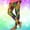 #698-Purple, variant on Wowcloth Women's Yoga Leggings with Carnival Allover Print and Fitted Design, Casual Stylish Activewear for Carnival, Fitness and Daily Use
