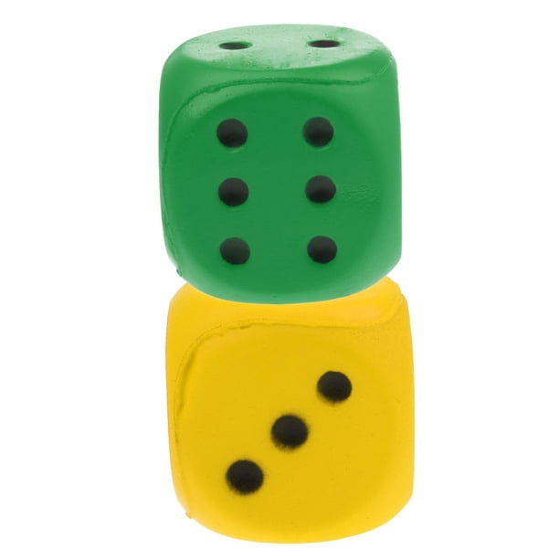 dados de esponja,Jugar a los dados Dados de puntos de espuma,Dados de juguete educativo para niños,Bloques de construcción de juguete de rompecabezas para niños,Juguetes Educativos,Juguete