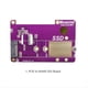 thumbnail image 5 of MPS2280 PCIE M.2 NVME 2280 2230 2242 Gen3 SSD HAT Placa de Expansión de Alta Velocidad Gen 2 Gen . 2 M Key para 5, 5 of 5