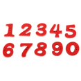 thumbnail image 4 of 100Pieces Botones BLESIY Número De Para Coser Crafts Kids Red Educacional botones de madera, 4 of 7