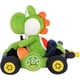 thumbnail image 3 of Sanei Boeki MKW01 Super Mario Kart World Yoshi Plush Toy W6.7 x D10.6 x H9.1 inches (W17 x D27 x H23 cm), 3 of 5