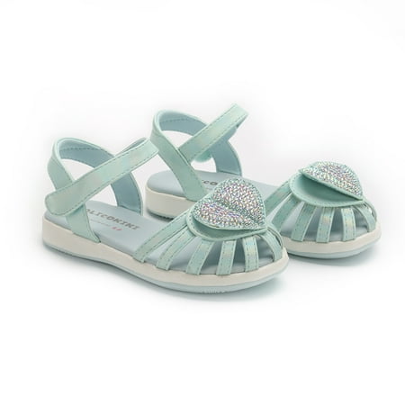 

Toddler Kids Girls Closed-Toe Sequin Sandals