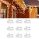 thumbnail image 5 of Clips de luz de canal de Navidad instalación simple de plástico 150pcs Clips de luz de vacaciones para Halloween ANGGREK Otros, 5 of 8