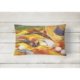 thumbnail image 2 of Carolines Treasures 6063PW1216 Golf Clubs Golfer Decorative Canvas Fabric Pillow 12H x16W multicolor, 2 of 3