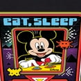 thumbnail image 3 of Mickey & Friends - Eat, Sleep, Game - Toddler And Youth Long Sleeve Graphic T-Shirt, 3 of 5
