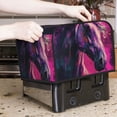 thumbnail image 7 of Lsque Watercolor Painting White Horse Print 4 Slice Toaster Cover , Kitchen Appliance Dustproof Protector , Toaster Protector Dustproof Kitchen Appliance Cover, 7 of 7