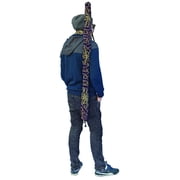 Didgeridoo Bamboo burned-painted 47 long (With Bag)