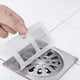 thumbnail image 4 of Parche desechable para filtro de tuberías de agua | Atrapa pelos y residuos antiobstrucción | Adhesivo desechable para filtro de desagüe de cocina y baño | Rejilla de tubería de agua fácil de, 4 of 7