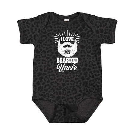 

Inktastic I Love My Bearded Uncle Gift Baby Boy or Baby Girl Bodysuit