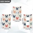 thumbnail image 7 of Yayeee Blank Wall Plate Cover 1-Gang 4.5"x2.7" Home Unused Decorative Outlet, Orange Butterflies, 7 of 7