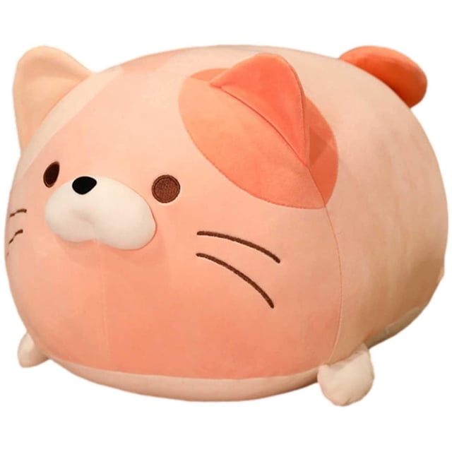 De Felpa Gato Gordo Animales De Peluche Almohadas De Peluche Gatos De Juguete Almohada Para Dormir Gatito Lindo Cojín De Felpa Regalo De Felpa Suave Para Niños Novia Speravity HA043708-04