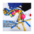 thumbnail image 4 of 3PCS Graduation Leis 2023 Ribbon Leis for Graduation Braided Graduation Leis Class of 2023 Graduation Ribbon, 4 of 6