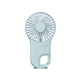 thumbnail image 2 of Mini ventilador de mano recargable USB de bolsillo: ventilador portátil con clip para exteriores con 3 velocidades, ventilador de viaje compacto para senderismo, camping y uso diario., 2 of 6