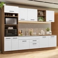thumbnail image 2 of Cocina Integral MADESA Ágata 310cm Marrón/Blanco, 2 of 5