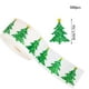 thumbnail image 3 of Herunwer Christmas Tree Stickers Roll Green Pine Tree Seal Stickers Xmas Waterproof Self-Adhesive Decals for Envelope Journal Decor Party Supplies, 3 of 8