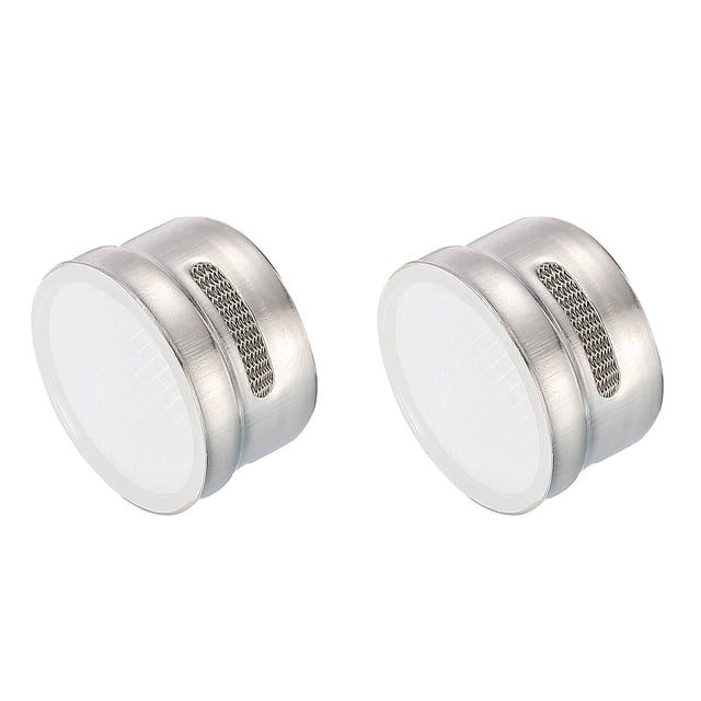 Unique Bargains Robinet Aérateur de Cuisine en Acier Inoxydable pour Cuisine 2 Pack