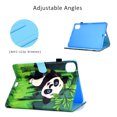 thumbnail image 5 of iPad Pro 11" 2020 Case, Allytech PU Leather Corner Protection Auto Sleep Wake Cards Slots Folio Shockproof Multi Angle Viewing Stand Case Cover for Apple iPad Pro 11 2nd Generation, Panda, 5 of 8