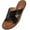 H-Black, variant on Ablanczoom Womens Sandals Dressy Slides: Comfortable Flat Slides for Women Shoes