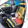 thumbnail image 3 of Chririnla Hello Summer Terry Cloth Car Seat Towel Cover, Non Slip Waterproof Seat Protector for Cars SUVs and Trucks, Machine Washable, 3 of 7