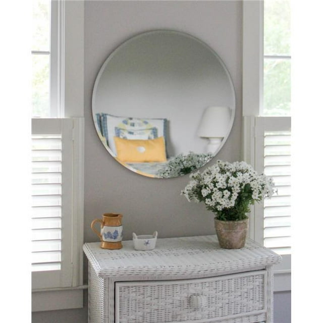Alpine Art & Mirror 2928 Mur Rond Sans Cadre de 28 Po à Westport Miroir