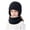 Black, variant on Enyan Kids Winter Hat Unisex Boys Girls Warm Thick Fleece Lined Knit Beanie with Earflaps