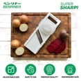 thumbnail image 2 of Mandolina Benriner Super Slicer 37 x 13 cm, 4 cuchillas, libre de BPA, 2 of 9