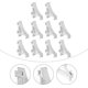 thumbnail image 2 of Freezer Shelf Clips Aluminum Refrigerator Support Clips Cooler Shelf Brace Clips For Home Use (20pcs), 2 of 4