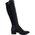 thumbnail image 2 of Bota Kenneth Cole Levon de piel negra hasta la rodilla para mujer, talla 8US, 2 of 3