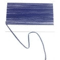 thumbnail image 3 of Navy 1/4" 100% Cotton Ric Rac, 3 of 5