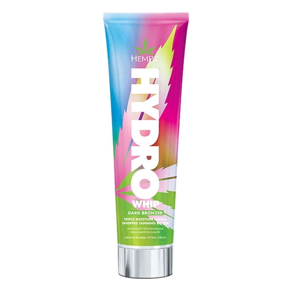 Hempz Hydro Whip Dark Bronzer Triple Moisture Whipped Tanning Butter 9.5oz