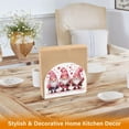 thumbnail image 5 of Gnomes Pink Napkin Holder for Table Clear Napkin Stand Paper Holder Acrylic Organizer Dispenser Napkins for Dinner Kitchen Restaurant Room, 5 of 8