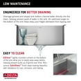 thumbnail image 5 of Delta 95B9031-23S-SS Rivet 23” Workstation Kitchen Sink Undermount 16 Gauge Stainless, 5 of 7