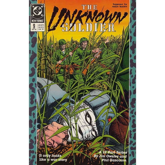 Unknown Soldier, The (Mini-Series) #9 VF ; DC Comic Book