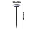 thumbnail image 3 of Clearance! Boovnll Solar Pathway Lights, Waterproof Solar Lights Outdoor Pathway, Solar Garden Lights for Outdoor Garden, Patio, Walkway, Front Yard Decor, Solar Lights Outdoor, 3 of 6