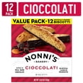 thumbnail image 4 of Nonni's Bakery, Cioccolati Almond Biscotti, Individually Wrapped, 10.32oz, 12ct Value Pack, 4 of 7