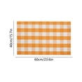 thumbnail image 3 of CaiYueKe Spring Summer Buffalo Plaid Rug, 24"x 16" Outdoor Rug Decorative Mat, Washable Doormat Foldable Area Rug for Outdoor Patio Indoor Living Room Dining Room Kitchen, 3 of 9