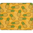 thumbnail image 1 of Pineapple Wide Mouse Pad 9.5x7.9 Inch Cute Tropical Fruit Cartoon Pattern Line Outline Backdrop Yellow Green Polyester Rubber Decorative AntiSlip Home Desk Company Stitched Edges Mousepad, 1 of 6