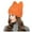 H-a-Orange, variant on 2025 Women Solid All Thermal Winter Trapper Hat with Glasses Autumn and Winter Knitted Trapper Hat Fleece Warm Woolen