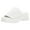 white, variant on Womens Wedge SIides Sandals Platform Open Toe Slip On Elastic Band Wedges Shoes