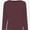 Wine red, variant on Womens Long Sleeve Round Neck Shirts Casual Basic Tops Tee Shirts Fall Winter Tops