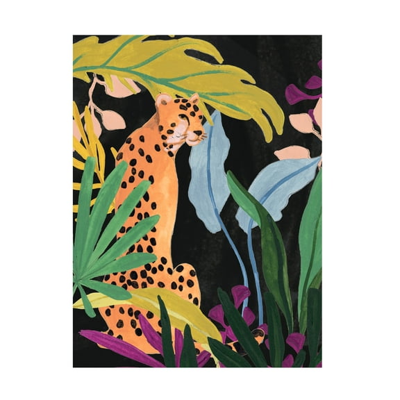 June Erica Vess 'Cheetah Kingdom I' Canvas Art