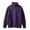 Purple, variant on Ashirexll Boys and Girls High Neck Knit Sweaters Thickened Fleece Lined Pullover for Fall Winter Kids Warm Base Shirts